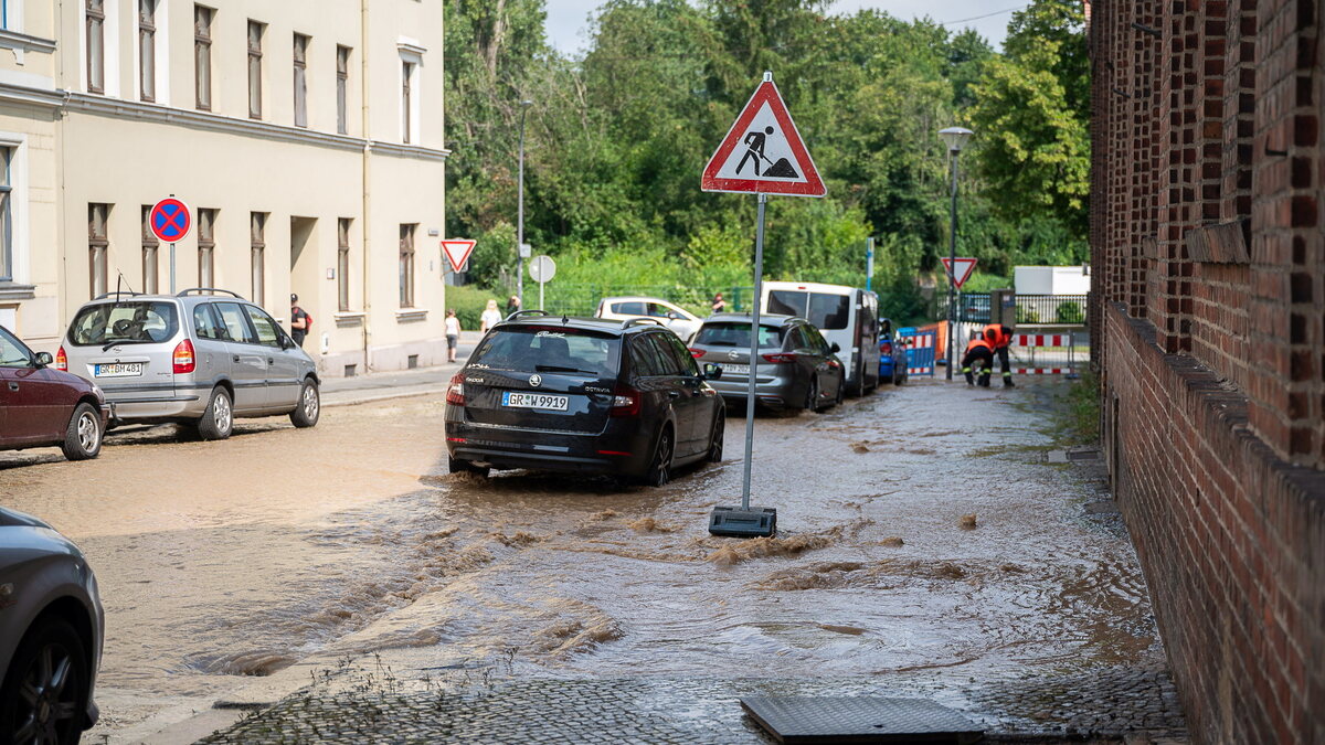 Görlitz Nach Rohrbruch in Görlitz Alle Häuser haben wieder Wasser