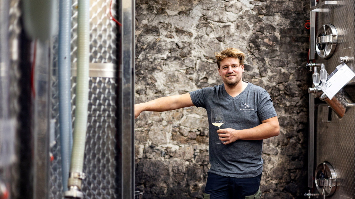 Coswig: Matthias Schuh gilt als Deutschlands junges Weintalent
