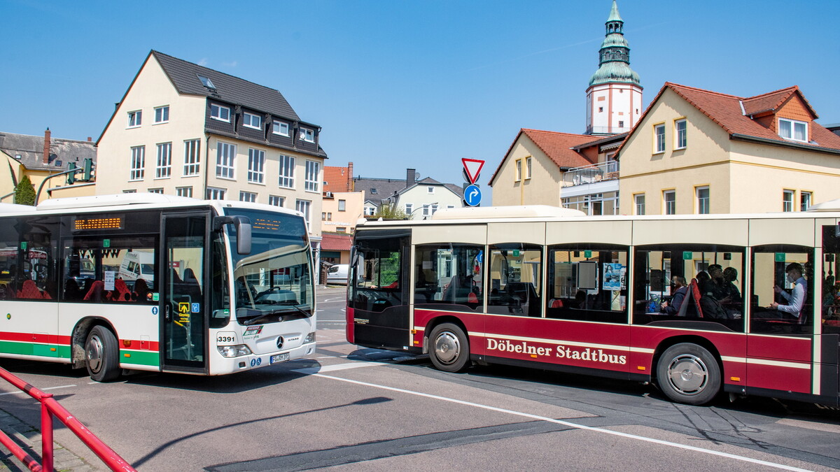 Döbeln: Streit zwischen Busfahrer und Fahrgast eskaliert