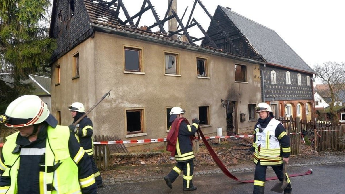 Obercunnersdorfer Wohnhaus abgebrannt