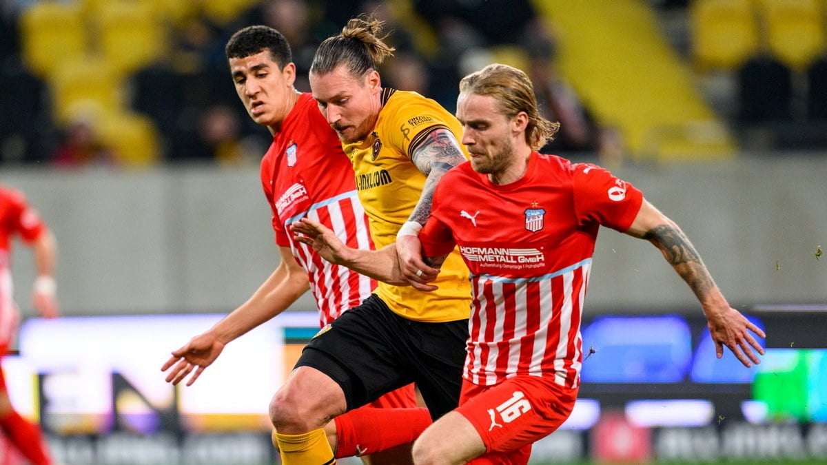 Taśma na żywo: Dynamo pojedynkuje się teraz z Saksonią w Zwickau
