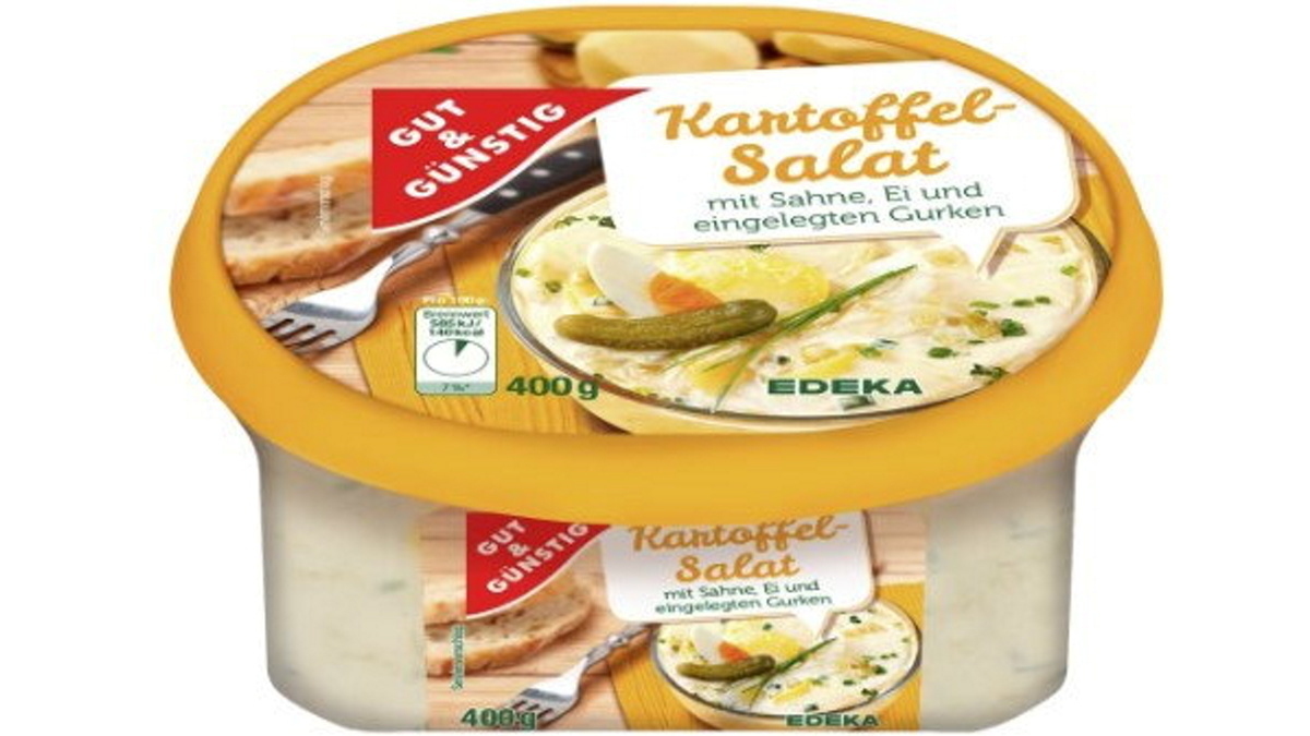 Kartoffelsalat Der Edeka-Eigenmarke Gut&Günstig Zurückgerufen ...