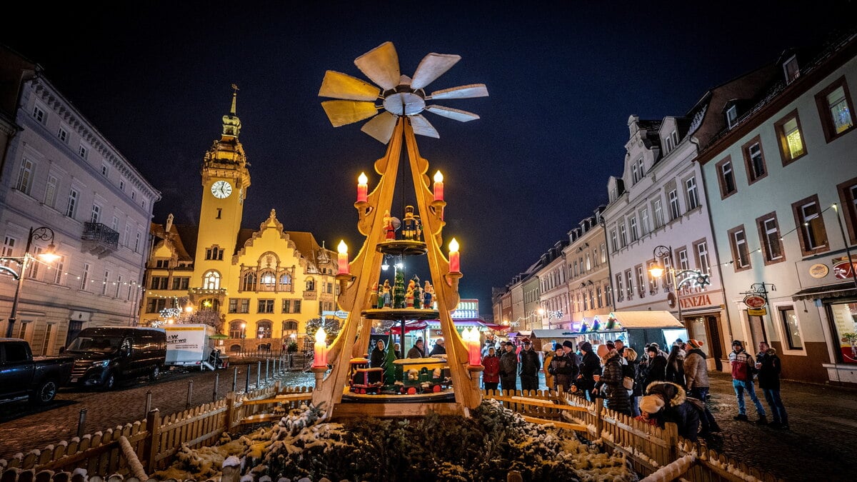 Döbeln Waldheim Endlich wieder Weihnachtsmarkt Sächsische.de