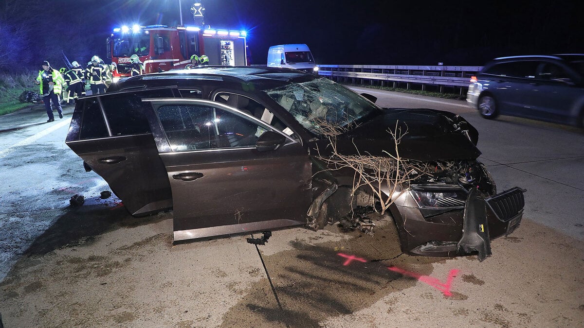 Döbeln Unfall: Drei Schwerverletzte nach Unfall auf der A4 am Dreieck ...