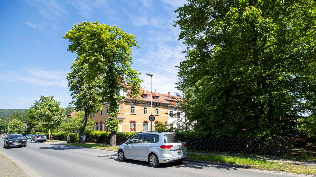 Wunderschöne Straßensperrung Pirna Aktuell Bild