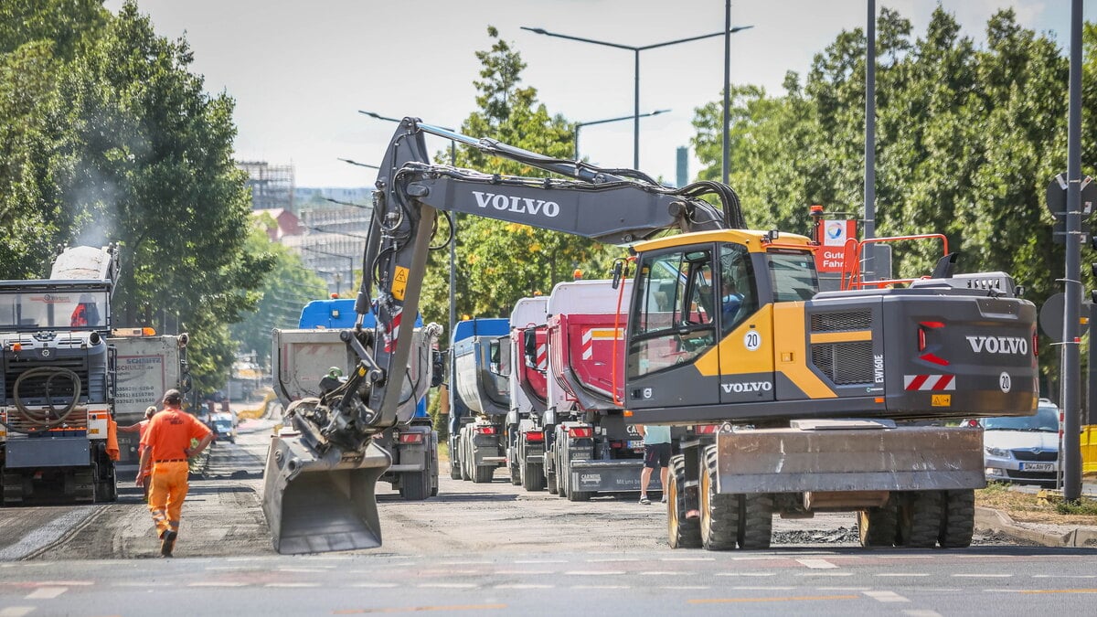 Dresden: When will traffic finally roll again?  These are Dresden’s biggest summer construction sites