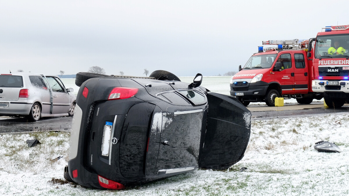 Schwerer Unfall Auf Der B6 | Sächsische.de