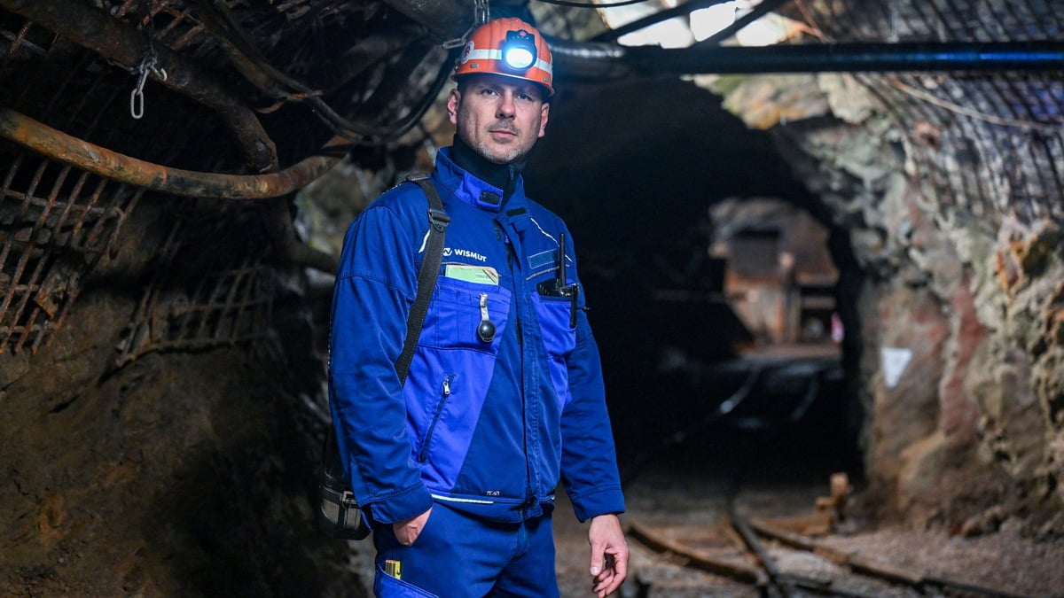 Sachsen: Der Steiger kommt im Bergbau noch immer | Sächsische.de