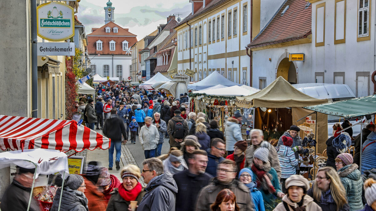 Löbau Straßenbau in Herrnhut Kann der Weihnachtsmarkt stattfinden