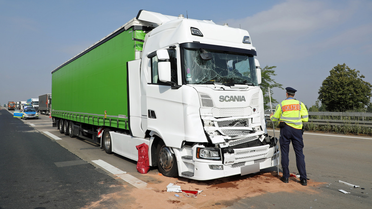 Unfall Auf A4 Bei Wilsdruff: Lkw-Unfall Sorgt Für Stau In Richtung ...