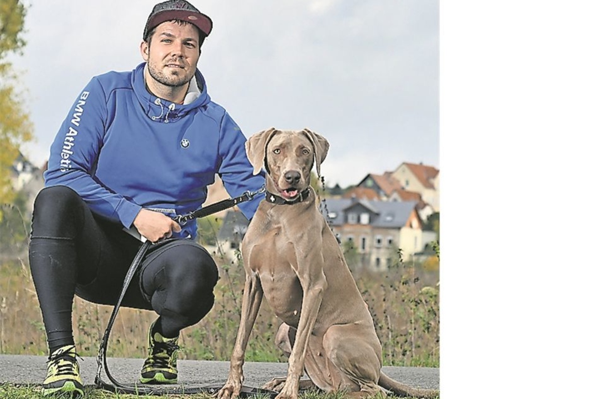 Hund und Herrchen auf Kilometerjagd Sächsische.de