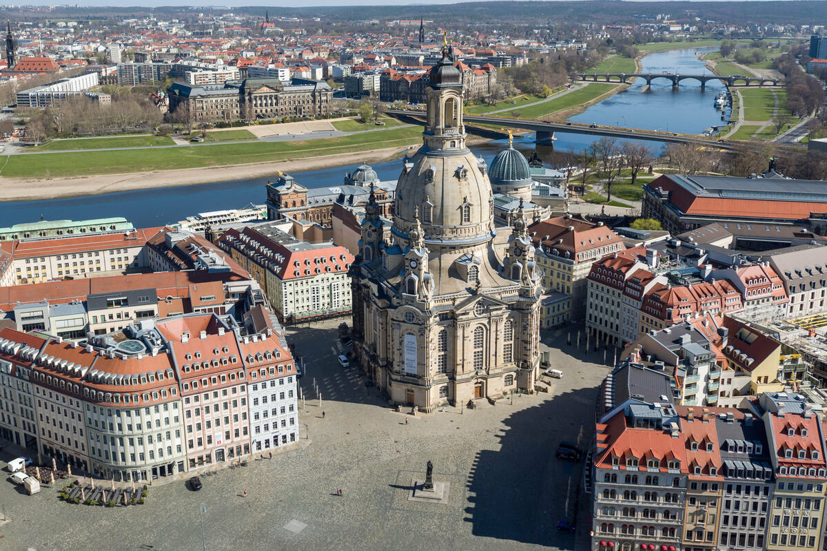 Building land in Dresden is significantly more expensive