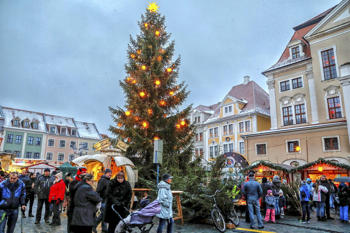 Stimmungsvoller Weihnachtsmarkt | Sächsische.de