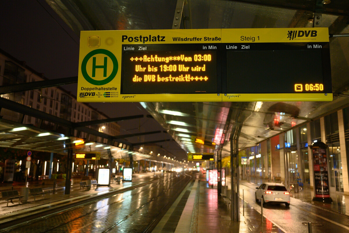 Dresden Dresden BahnStreiks offiziell vorbei