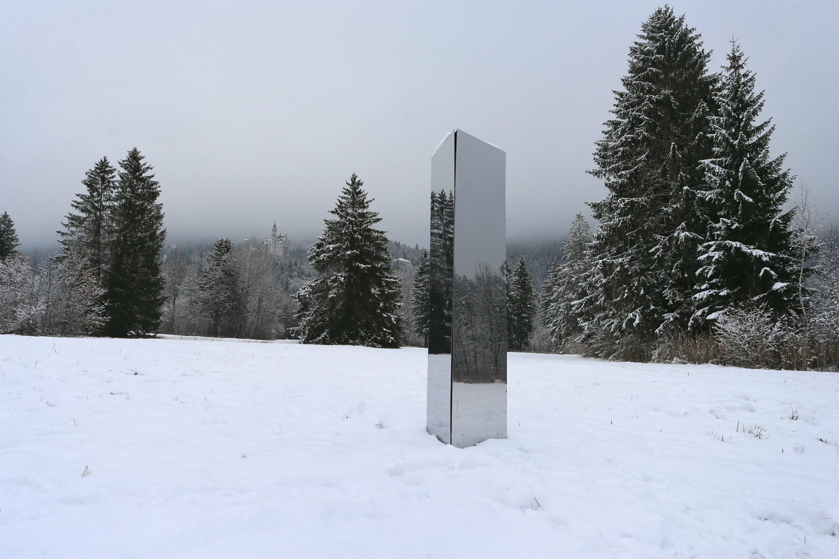 Rätselhafter Monolith nahe Neuschwanstein | Sächsische.de