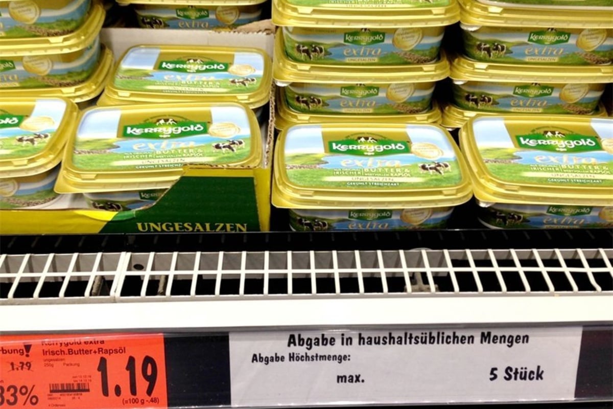 Sind zehn Stück Butter zu viel? | Sächsische.de