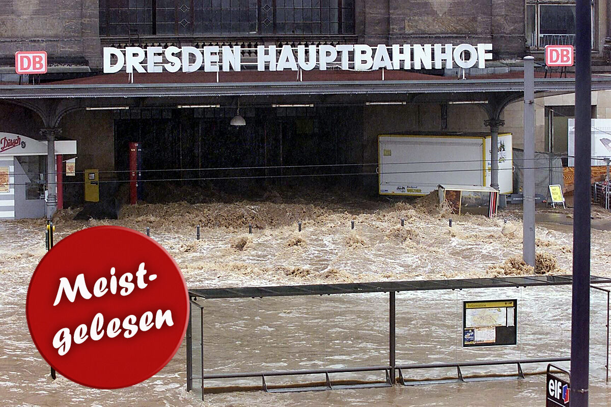 Dresden 18 Jahre Nach Der Jahrhundertflut Sachsische De