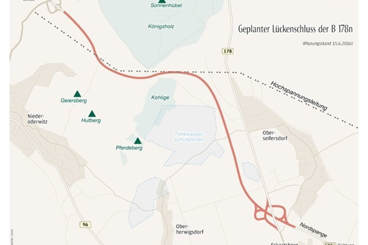 So Sieht Die Neue Variante Der B 178 In Mittelherwigsdorf Aus ...