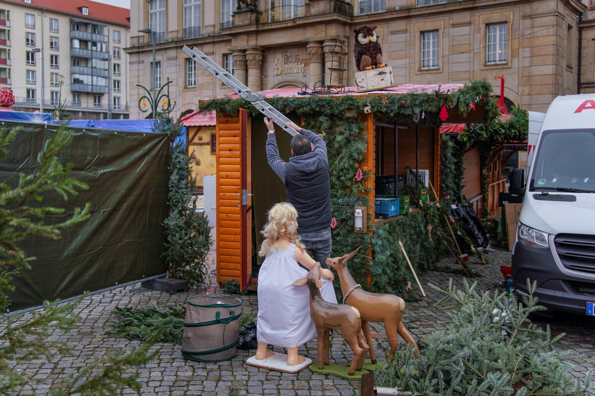 Over for Christmas markets in Saxony: Striezelmarkt dealers criticize Kretschmer sharply