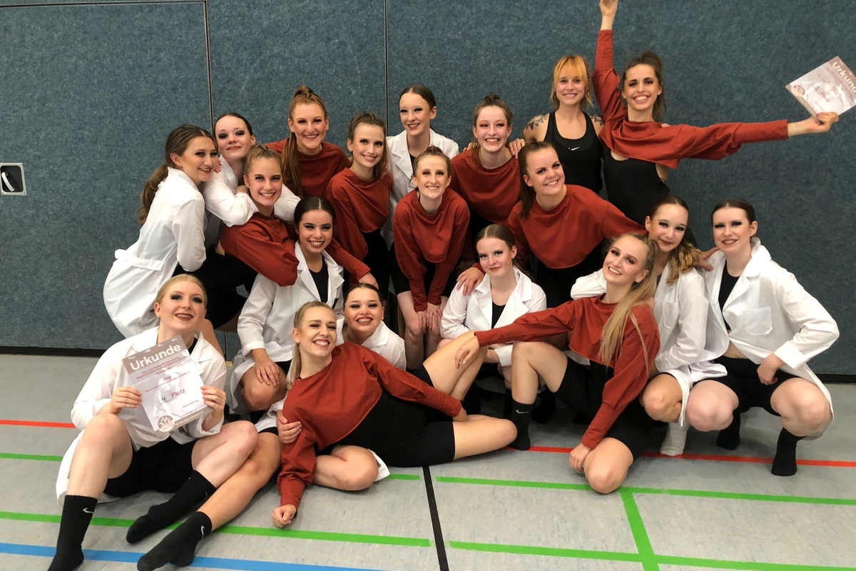 Döbeln: Döbelner dancers at the Germany Cup