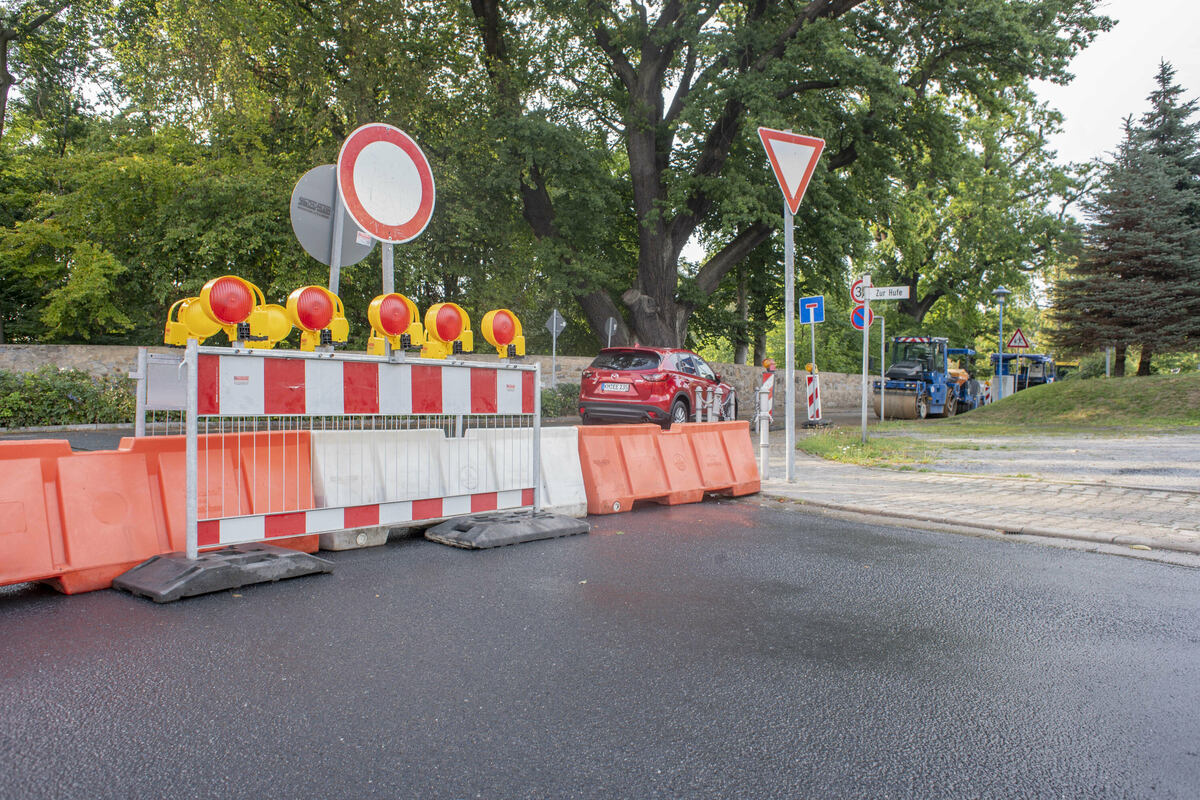 Umstrittene Straßensperre in Pulsnitz | Sächsische.de