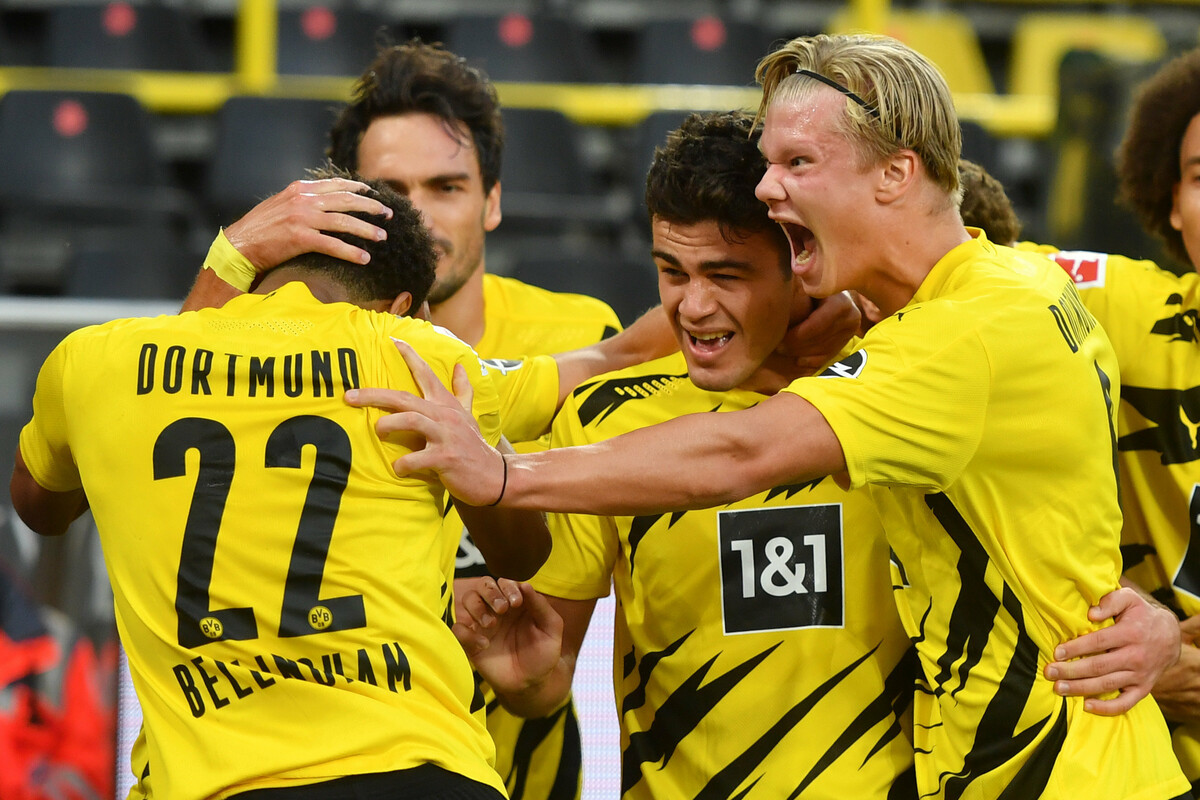 Dortmund clearly wins Borussia duel |  Sächsische.de