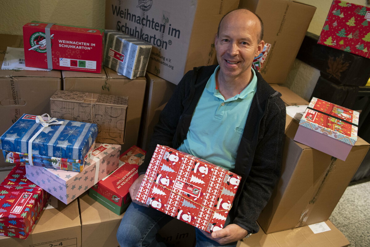 Es Gibt Noch Weihnachten Im Schuhkarton Sachsische De