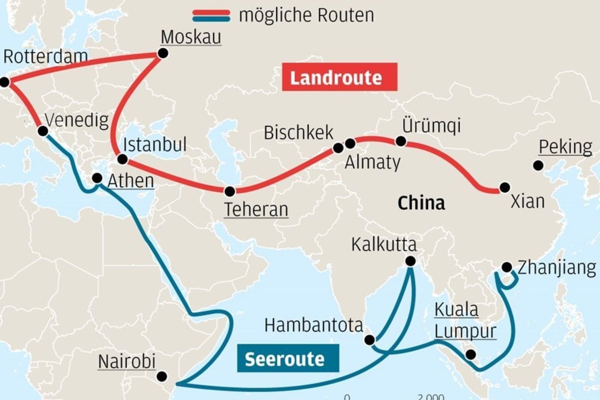 Chinas Neue Seidenstraße | Sächsische.de