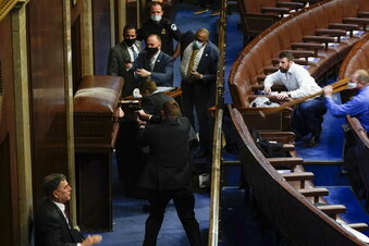 Angry Trump supporters storm the Capitol