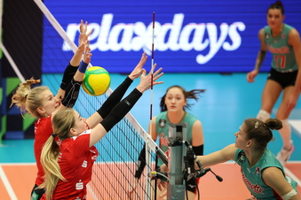 Dresdens Volleyballerinnen gegen Kaliningrad chancenlos