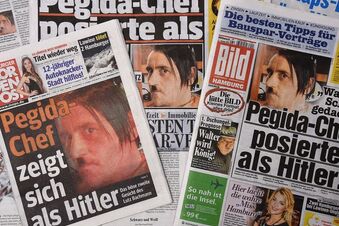 Krach in Pegida-Führung wegen Bachmanns „Hitler-Foto“