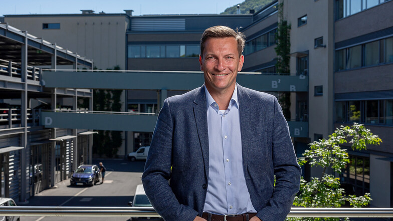 Alexander Karrei ist der Geschäftsführer des Technologiezentrums an der Dresdner Straße.