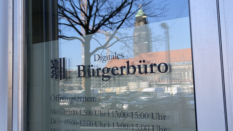 Am Ferdinandplatz, unweit vom Rathaus, wurde Dresdens erstes digitales Bürgerbüro eröffnet.