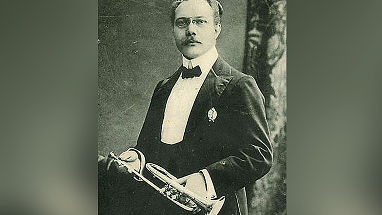 Oskar Böhme, der Trompeter von St. Petersburg, ist am 24. Februar 1870 in Potschappel geboren worden.