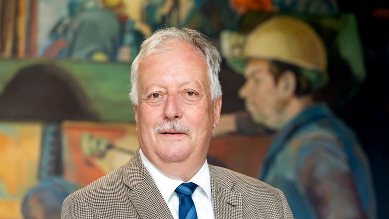 Ging Ende November in Rente: Königsteins langjähriger Sanierungschef Carsten Wedekind. Der studierte Bergvermesser war 46 Jahre bei der Wismut.