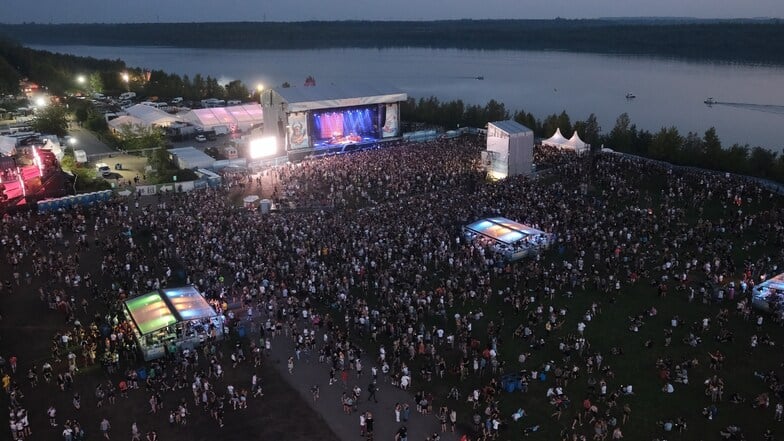 Das Highfield Festival findet bereits zum vierzehnten Mal auf der Magdeborner Halbinsel am Störmthaler See in Großpösna statt.