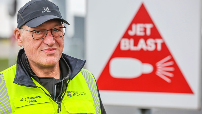Jörg Puchmüller ist Fluglärmschutzbeauftragter des Landes Sachsen