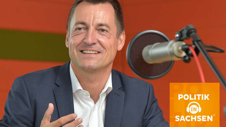 Torsten Herbst, Spitzenkandidat der FDP zur Bundestagswahl in Sachsen, ist zu Gast im Podcast "Politik in Sachsen".