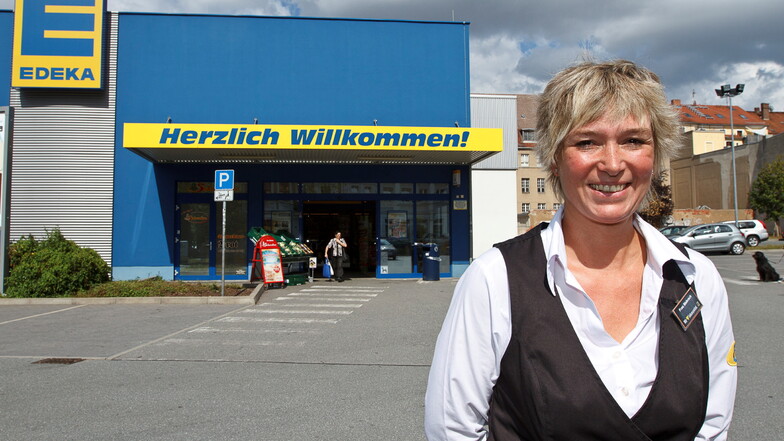 Kathrin Biebrach ist nicht mehr Leiterin des Edeka-Marktes in Görlitz.