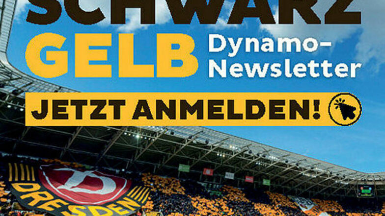 Runderneuerte und generalüberholt, so wie die Zweitliga-Mannschaft: der Dynamo-Newsletter SCHWARZ-GELB.