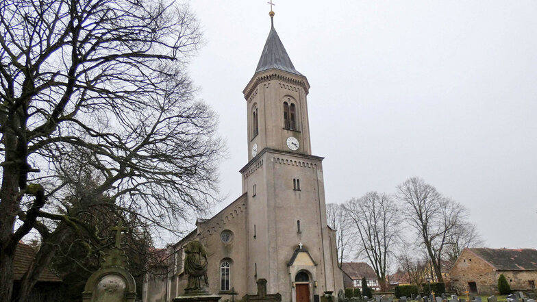 Die Kirchgemeinde Milkel-Luppa – hier die Kirche in Milkel – bekommt ab März wieder eine eigene Pfarrerin.