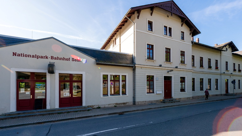 Die Impfstelle im Nationalparkbahnhof Sebnitz öffnet am 13. Dezember.