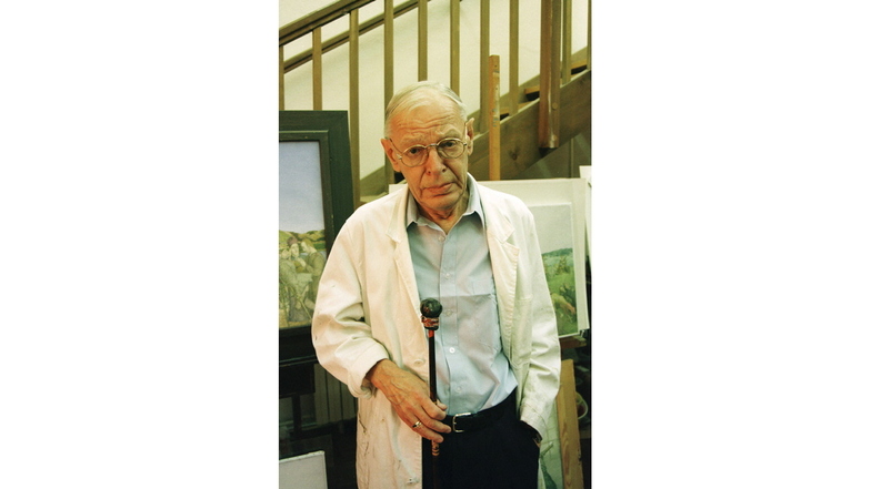 Der Leipziger Maler Werner Tübke (1929 - 2004)
