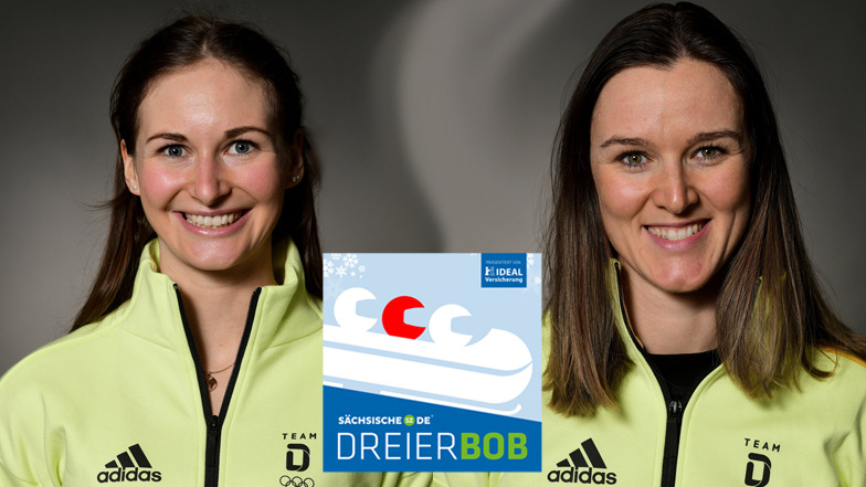 Zu hören im Podcast "Dreierbob": Rodlerin Julia Taubitz (links) und Biathletin Denise Herrmann.