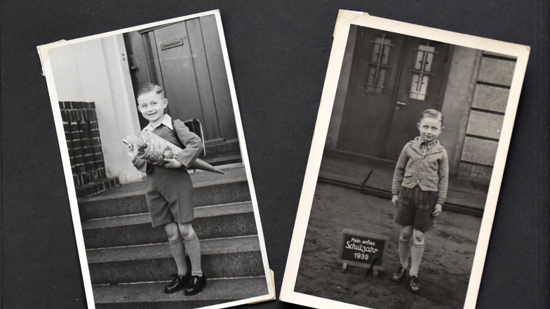 1939 kam der kleine Horst in Schlesien in die Schule.