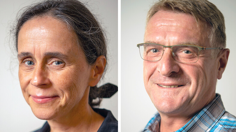 Simone Hartmann (CDU) und Frieder Haase (Freie Wähler): Sie muss den Königsteiner Stadtrat verlassen.