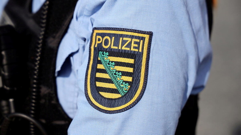 Großeinsatz der Polizei in Radebeul