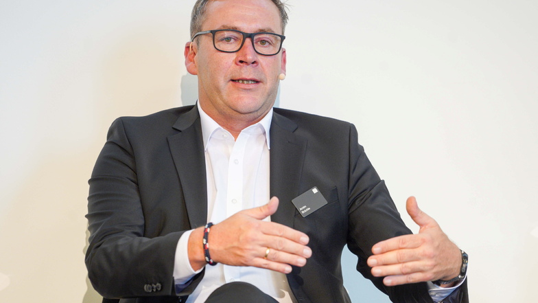 Arnim Brüchle, Werkleiter bei Trumpf in Neukirch: "Wir wollen hocheffizient produzieren, was uns mit der Neuentwicklung gelingt."
