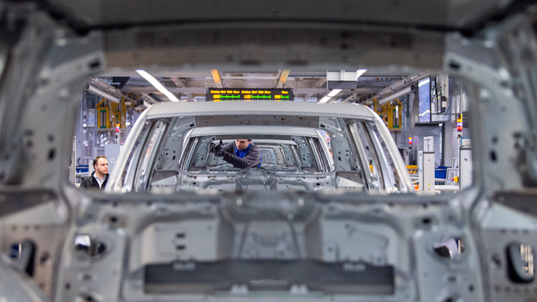 Kurzarbeit für rund 80.000 VW-Beschäftigte in Deutschland.