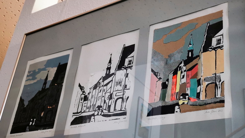 Der Zeichenzirkel präsentiert aktuell eine Ausstellung im Radeberger Rathaus.